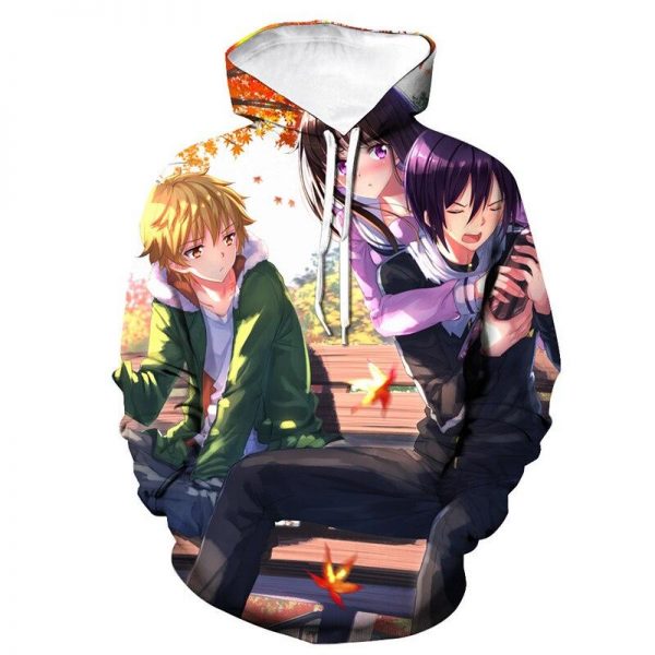 Anime Noragami 3D Print Hoodies - Fashion Hooded Sweatshirt