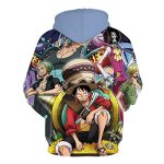 Anime One Piece 3D Printed Hoodie - Monkey D Luffy Pullover