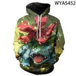 Anime Pokemon 3D Printed Sweatshirt Hoodies