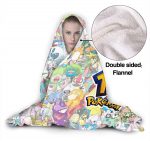 Anime Pokemon Blanket - Wearable Throw Hooded Blanket