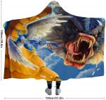 Anime Pokemon Blankets - Hooded Blankets