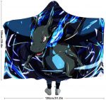 Anime Pokemon Blankets - Hooded Blankets