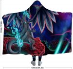 Anime Pokemon Blankets - Mystery Dungeon Hooded Blankets