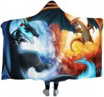 Anime Pokemon Blankets - Winter Throw Hooded Blankets