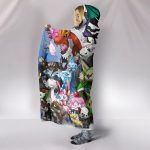 Anime Pokemon Hooded Blanket - Team Together Blanket