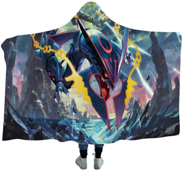 Anime Pokemon Winter Wearable Blankets - Collection Hooded Blankets