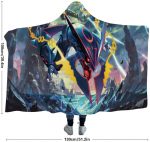 Anime Pokemon Winter Wearable Blankets - Collection Hooded Blankets