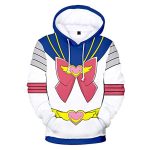 Anime Sailor Moon Hoodie - 3D Print Pullover Hoodie