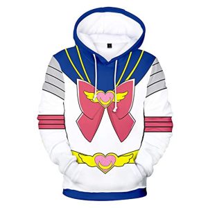 Anime Sailor Moon Hoodie - 3D Print Pullover Hoodie