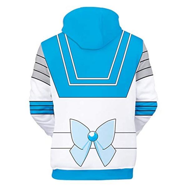 Anime Sailor Moon Hoodie - 3D Print Pullover Hoodie