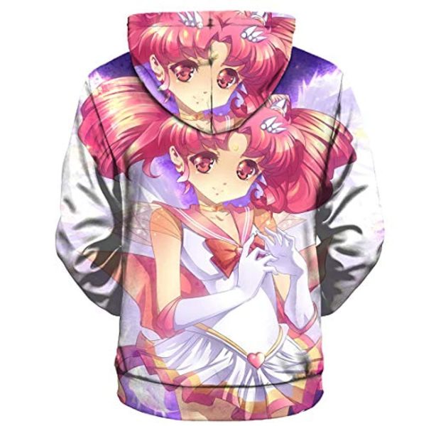 Anime Sailor Moon Hoodie - Sailor Chibi Moon 3D Print Pullover Hoodie