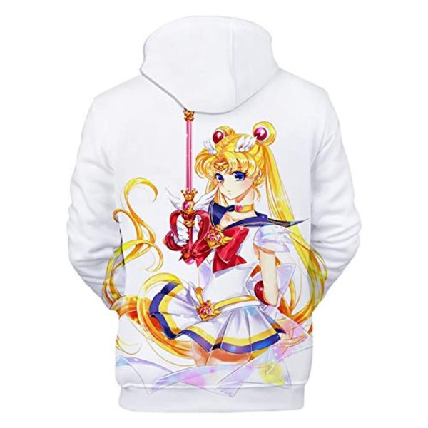 Anime Sailor Moon Hoodie - Sailor Moon 3D Print Pullover Hoodie