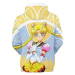 Anime Sailor Moon Hoodie - Sailor Moon 3D Print Pullover Hoodie