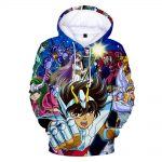Anime Saint Seiya 3D Hoodies - Fashion Sweatshirts Sportswear
