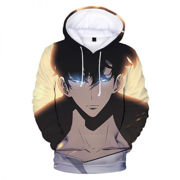 Anime Solo Leveling Sung Jin Woo 3D Printed Hoodies Sweatshirts