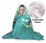 Anime Spirited Away Fleece Flannel Hooded Blankets