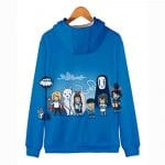 Anime Spirited Away Hoodies - 3D Zip Up Hooded Jacket for Adult