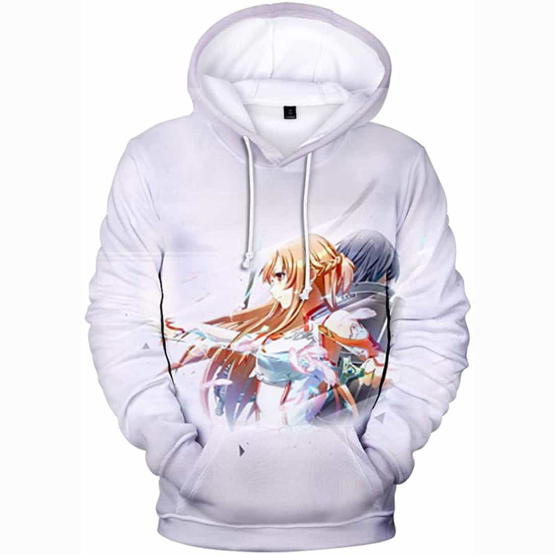 Anime Sword Art Online Hoodie Sweatshirt Jacket Costume Fleeces Adult Cosplay