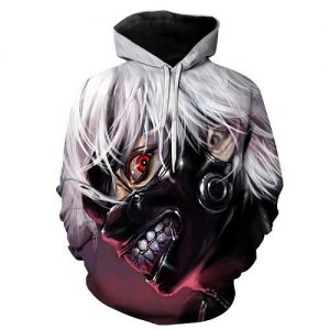 Anime Tokyo Ghoul Hoodie - 3D Harajuku Sweatshirt