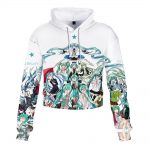 Anime Vocaloid Hoodie Sweatshirts - Hatsune Miku Long Sleeve Pullover