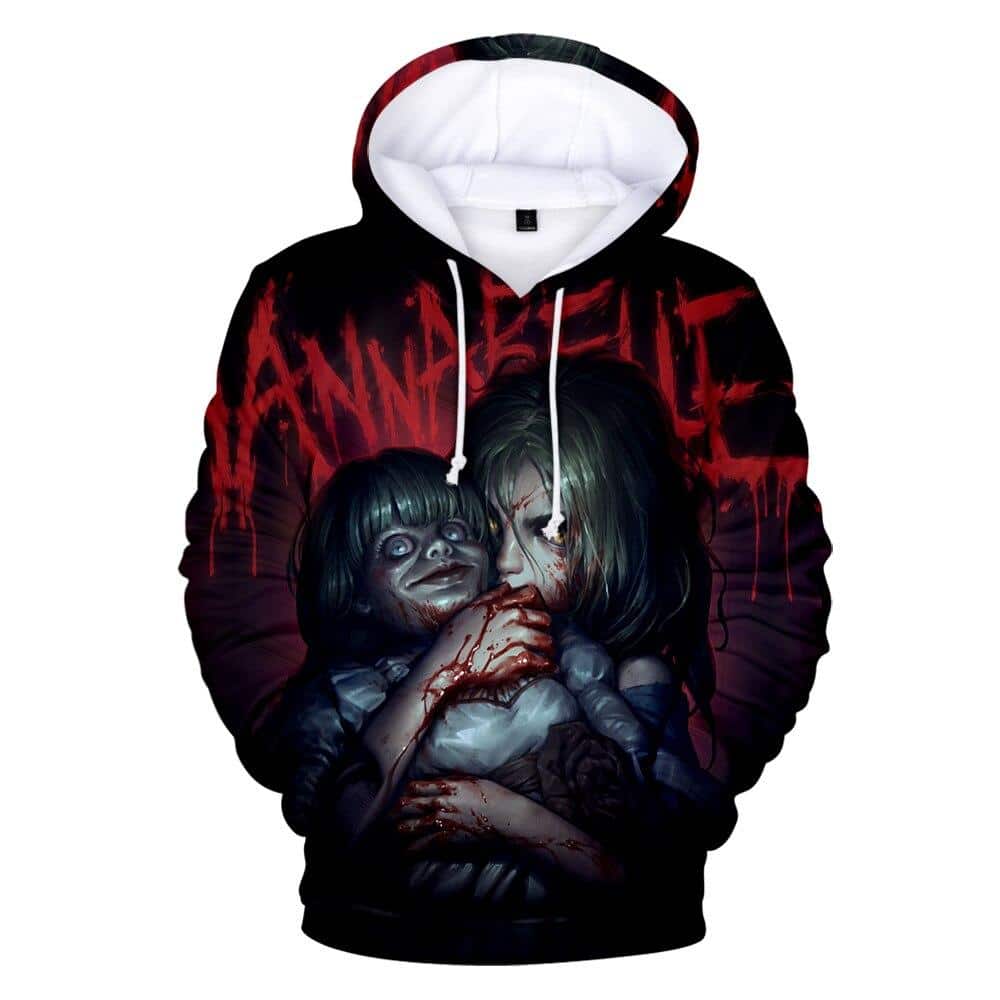 Annabelle 3D Printed Hoodies - Horror Movie Fashion Hooded Sweatshirt