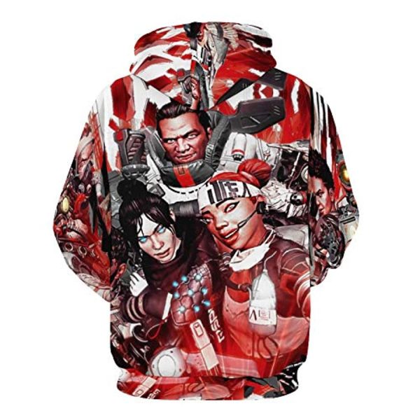 Apex Legends Hoodies - 3D Print Pullover Gaming Hoodie