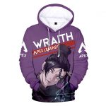 Apex Legends Hoodies - Apex Legends Game Series Wraith Battle Royale 3D Hoodie