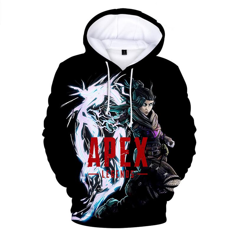 Apex Legends Hoodies - Apex Legends Game Series Wraith Soldier ...