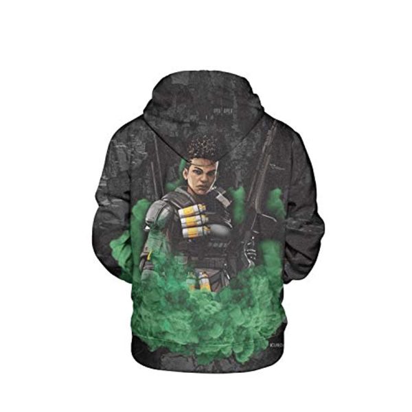 Apex Legends Hoodies - Bangalore 3D Print Pullover Gaming Hoodie