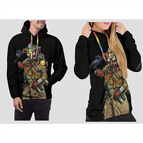 Apex Legends Hoodies - Bloodhound 3D Print Pullover Gaming Hoodie