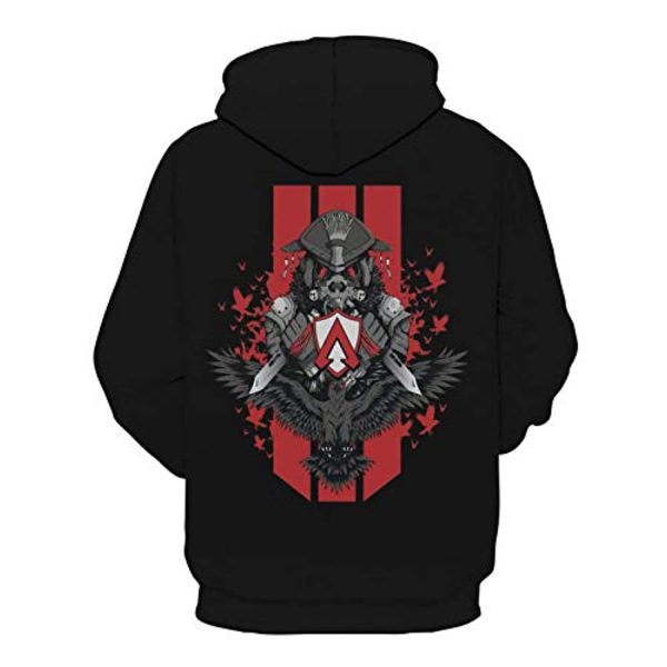 Apex Legends Hoodies - Bloodhound Fashion 3D Print Drawsrting Pullover Gaming Hoodie