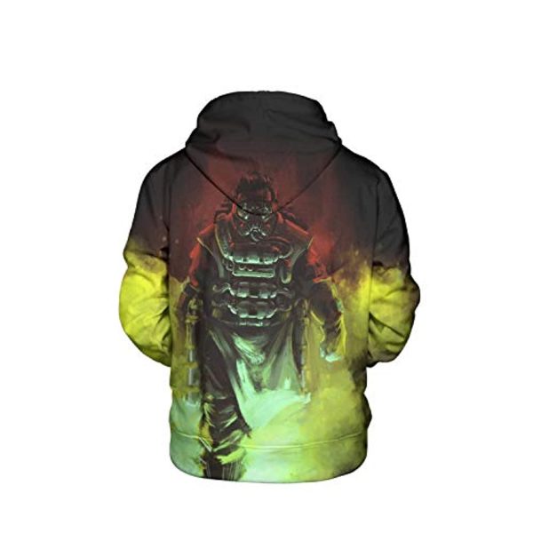 Apex Legends Hoodies - Caustic 3D Print Pullover Gaming Hoodie