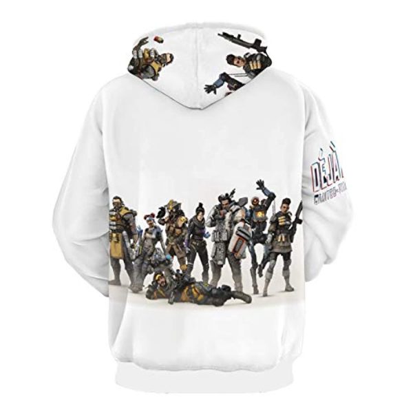 Apex Legends Hoodies - Fashion 3D Print Drawsrting Pullover Gaming Hoodie
