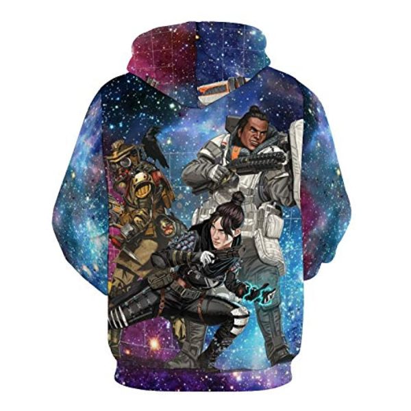 Apex Legends Hoodies - Fashion 3D Print Drawsrting Pullover Gaming Hoodie