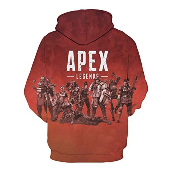 Apex Legends Hoodies - Fashion 3D Print Drawsrting Pullover Gaming Hoodie