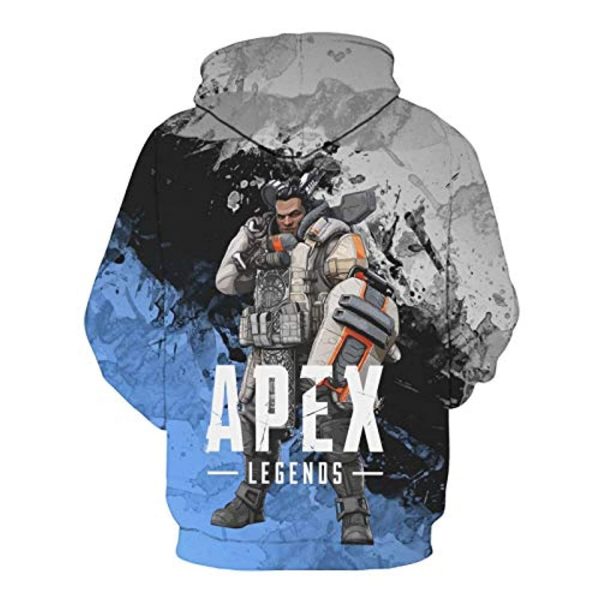 Apex Legends Hoodies - Gibraltar Fashion 3D Print Drawsrting Pullover Gaming Hoodie