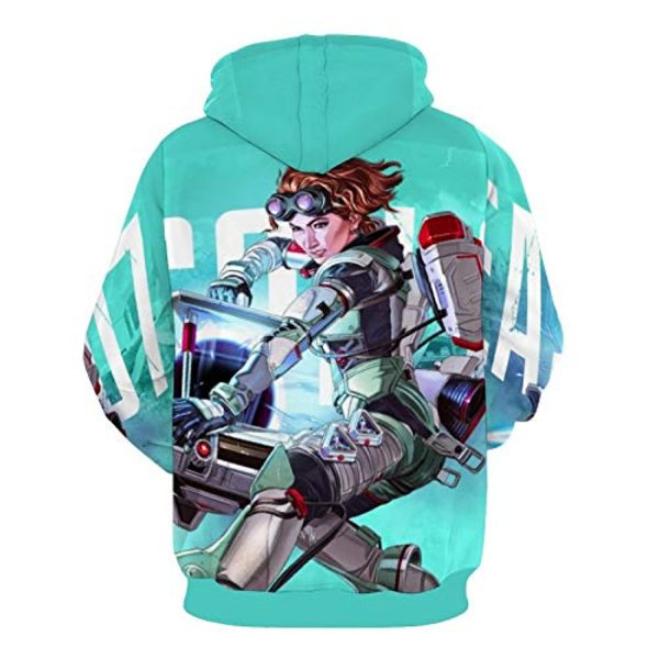 Apex Legends Hoodies - Horizon Fashion 3D Print Drawsrting Pullover Gaming Hoodie