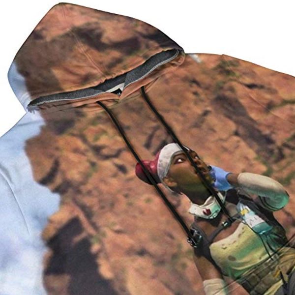 Apex Legends Hoodies - Lifeline Fashion 3D Print Drawsrting Pullover Gaming Hoodie