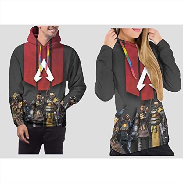 Apex Legends Hoodies -Logo Fashion 3D Print Pullover Gaming Hoodie