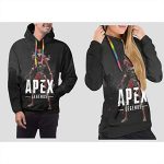 Apex Legends Hoodies - Revenant Fashion 3D Print Drawsrting Pullover Gaming Hoodie