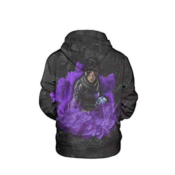 Apex Legends Hoodies - Wraith 3D Print Pullover Gaming Hoodie