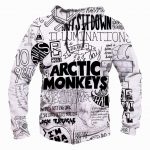 Arctic Monkeys Hoodies - Pullover White Hoodie