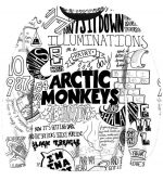 Arctic Monkeys Hoodies - Pullover White Hoodie