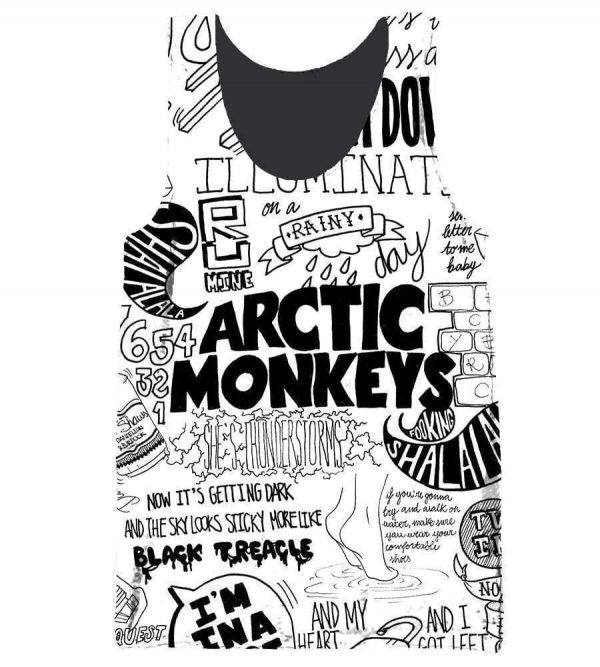 Arctic Monkeys Hoodies - Pullover White Hoodie