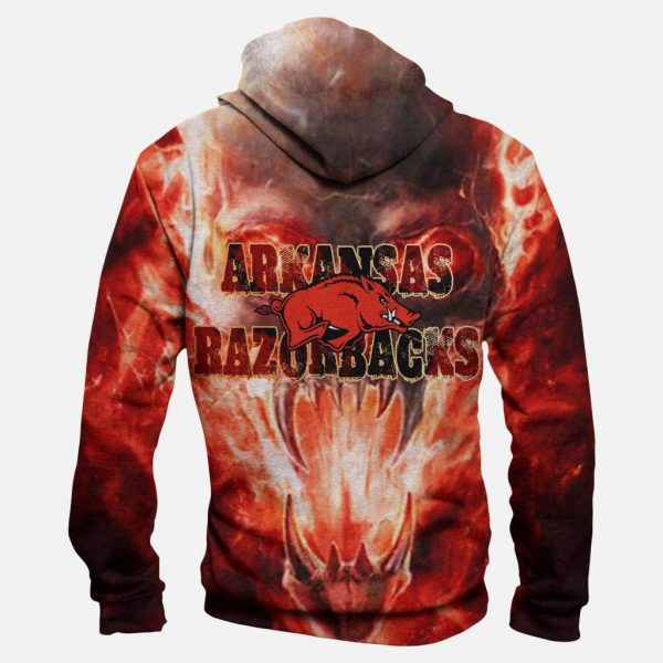 Arkansas Razorbacks Hoodies - 3D Hoodie, Zip-Up, Sweatshirt, T-Shirt