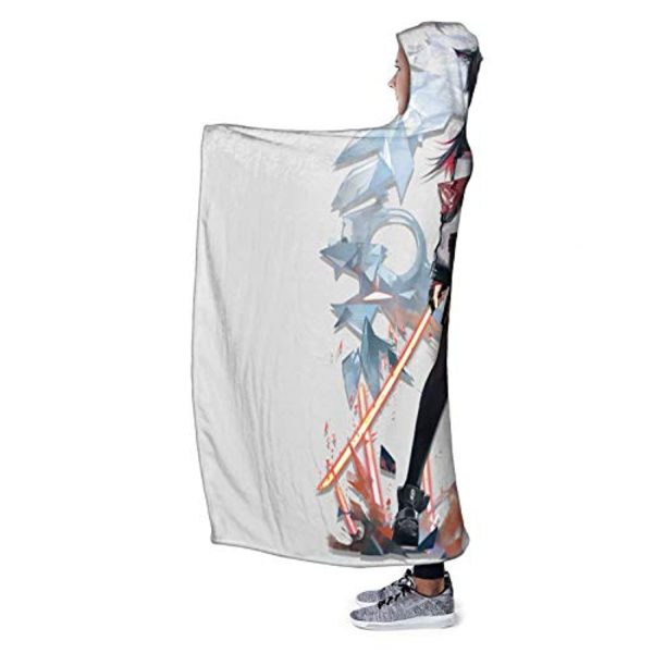 ArKnights Hooded Blanket - Wearable 3D Print Hooded Blanket