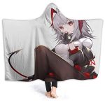 ArKnights Hooded Blanket - Wearable 3D Print Hooded Blanket