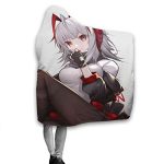 ArKnights Hooded Blanket - Wearable 3D Print Hooded Blanket