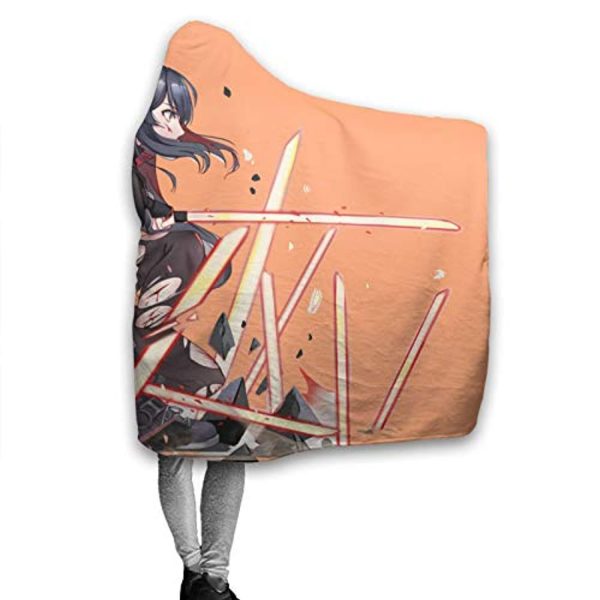ArKnights Hooded Blanket - Wearable 3D Print Hooded Blanket