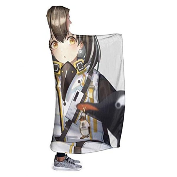 ArKnights Hooded Blanket - Wearable 3D Print Hooded Blanket